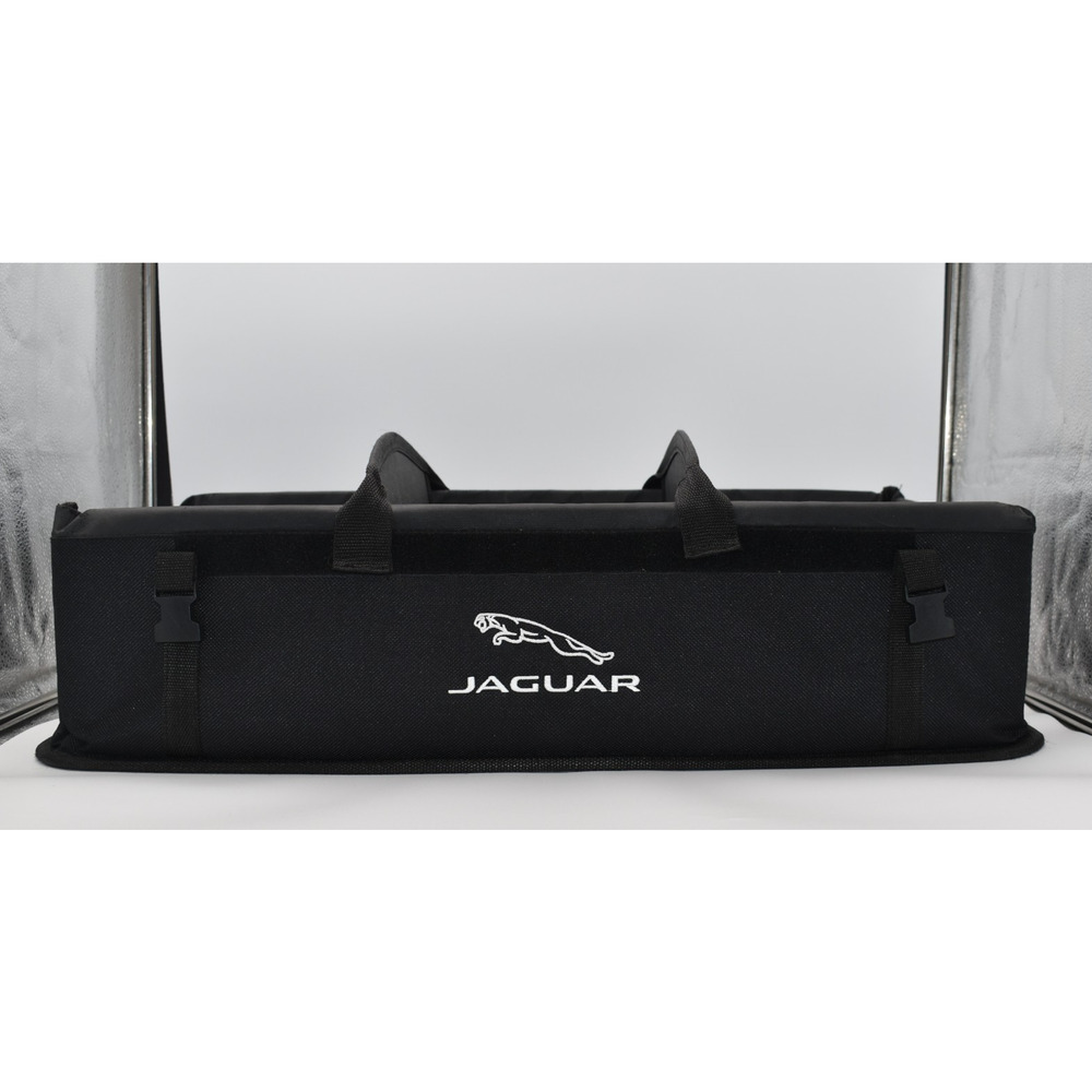 Jaguar Collapsible Adjustable Organizer Cargo Compartment Carrier Luggage Used